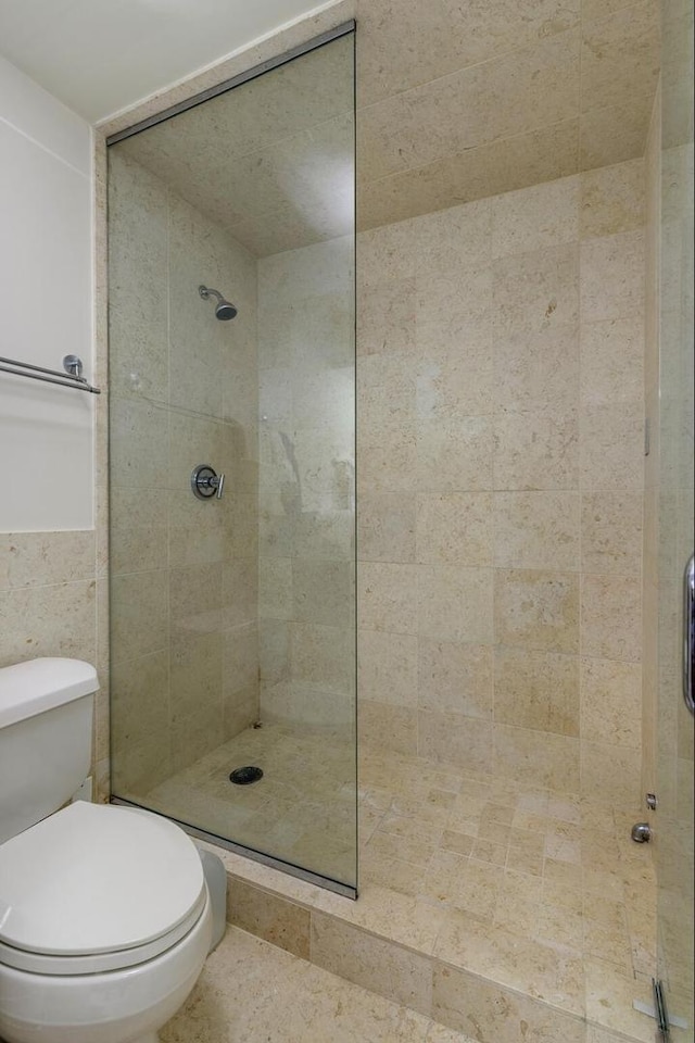 1212 N Lake Shore Dr Unit 12Cn, Chicago, IL 60610 - bathroom featuring a tile shower and toilet