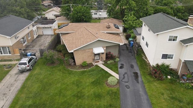 4415 Idlewild Ln, Hillside, IL 60162 - aerial perspective of suburban area