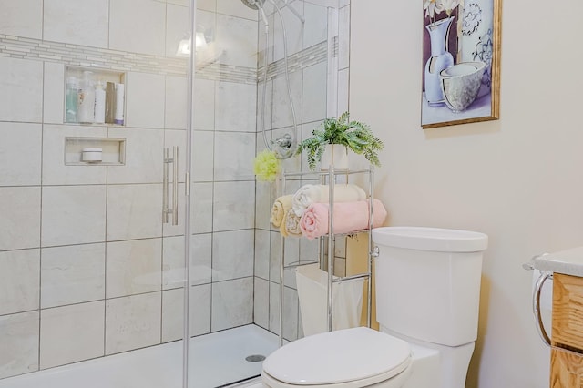 8834 Doubletree Dr N, Crown Point, IN 46307 - full bath with toilet, a stall shower, and vanity