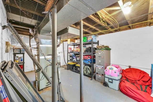 512 S Scarborough St, Sidney, IL 61877 - view of unfinished basement