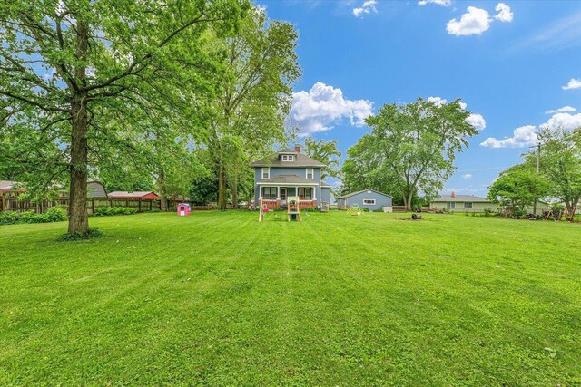 512 S Scarborough St, Sidney, IL 61877 - view of yard
