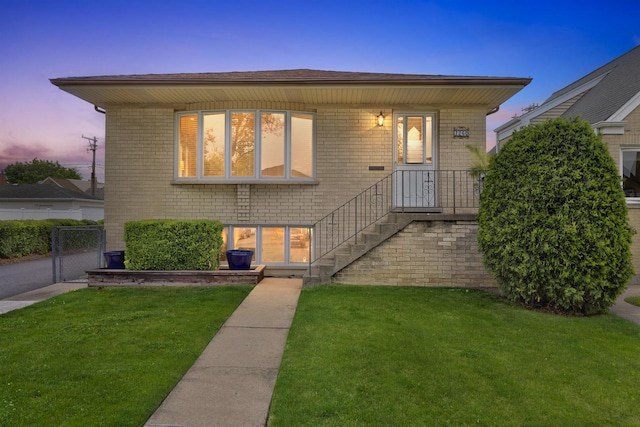 7260 W Fitch Ave, Chicago, IL 60631 - view of front of home with brick siding and a gate