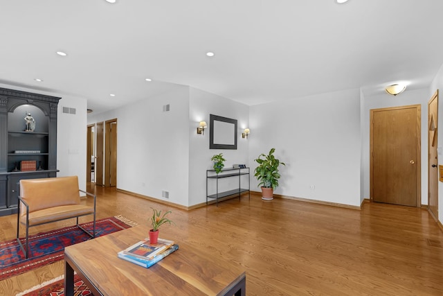 7260 W Fitch Ave, Chicago, IL 60631 - living room with recessed lighting, light wood finished floors, and baseboards