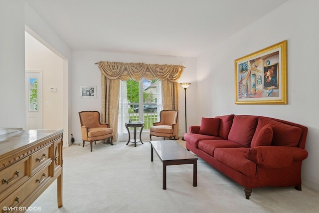 1048 N Palos Ave, Palatine, IL 60067 - living room featuring light colored carpet