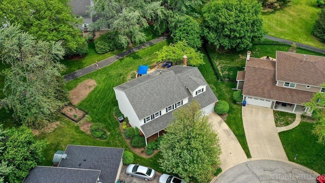 6446 Hanover Ct, Lisle, IL 60532 - aerial view