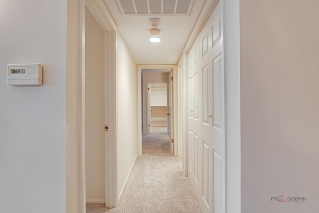 1088 Shermer Rd Unit 307, Northbrook, IL 60062 - hall featuring light carpet and baseboards