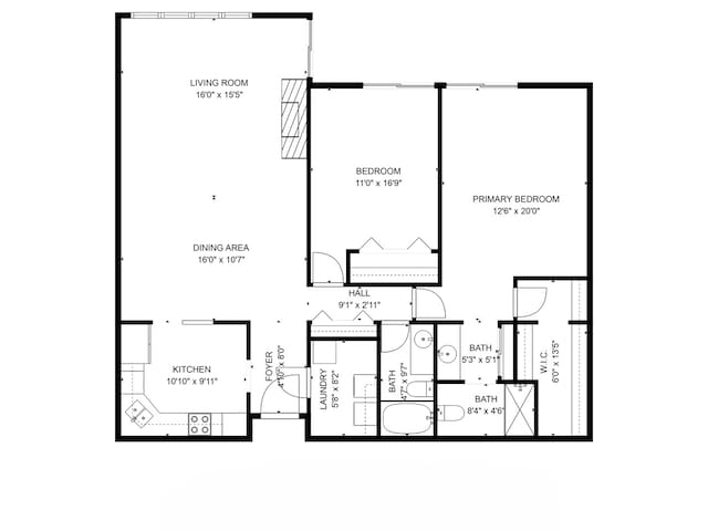 1088 Shermer Rd Unit 307, Northbrook, IL 60062 - property floor plan