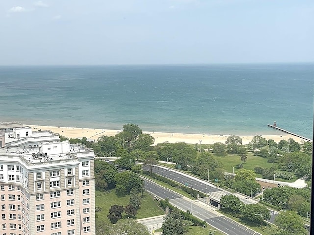 5455 N Sheridan Rd Unit 3611, Chicago, IL 60640 - aerial view of expansive beach