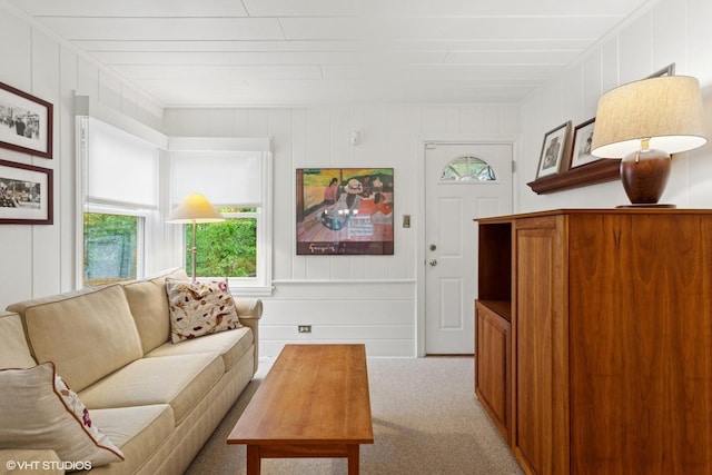 5530 Theobald Rd, Morton Grove, IL 60053 - carpeted living room featuring plenty of natural light and a decorative wall
