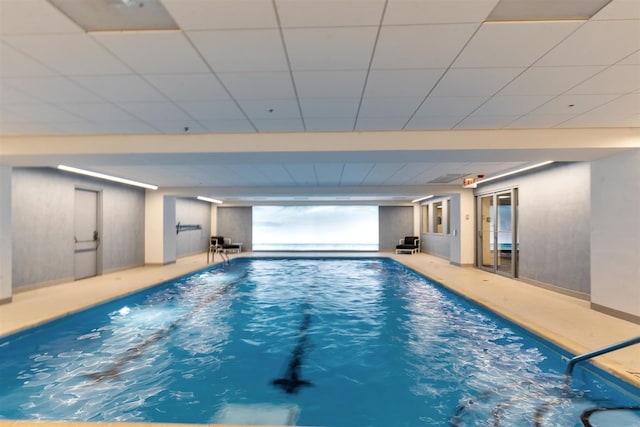 view of indoor pool