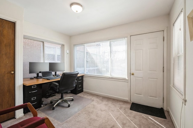 6504 N Artesian Ave, Chicago, IL 60645 - office space with baseboards and light colored carpet