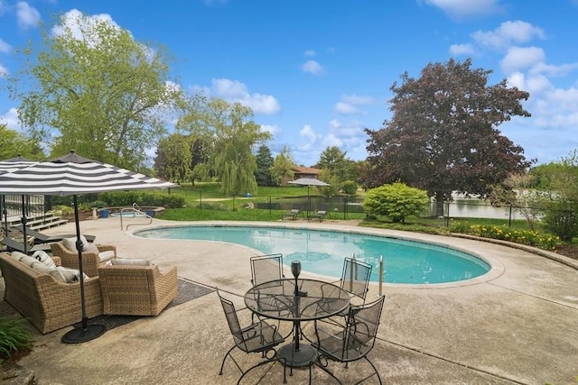 22902 W Lochanora Dr, Hawthorn Woods, IL 60047 - view of pool with a patio