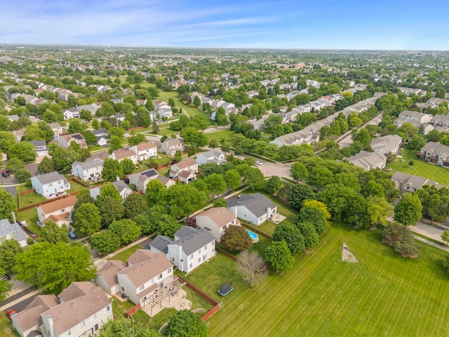 1876 Ione Ln, Aurora, IL 60503 - aerial perspective of suburban area