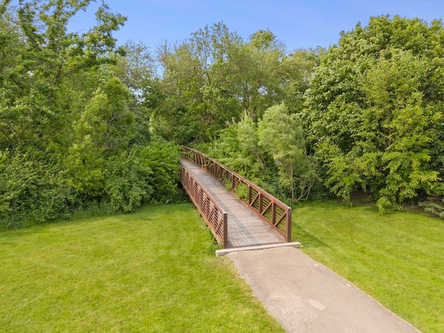 1876 Ione Ln, Aurora, IL 60503 - view of community featuring a yard