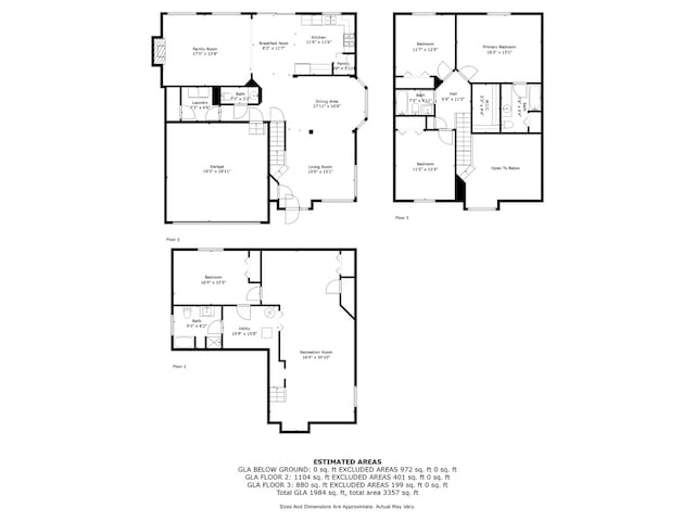 1876 Ione Ln, Aurora, IL 60503 - room layout