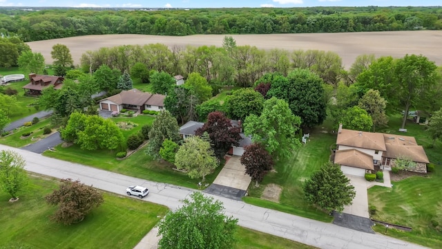 2841 E Pine Dr, Crete, IL 60417 - drone / aerial view of a forest