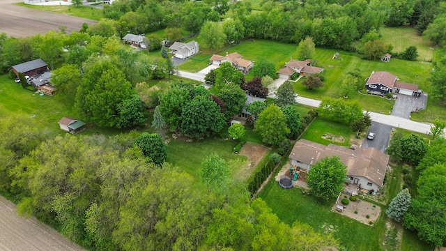 2841 E Pine Dr, Crete, IL 60417 - aerial overview of property's location featuring nearby suburban area