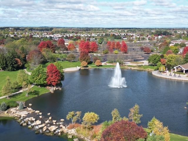 12433 Foxtail Ln, Huntley, IL 60142 - aerial view of a nearby body of water