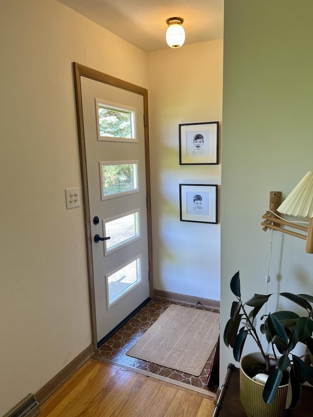 270 W Margaret Fuller Rd, Oregon, IL 61061 - entrance foyer featuring baseboards and wood finished floors