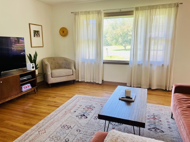 270 W Margaret Fuller Rd, Oregon, IL 61061 - living room with wood finished floors and baseboards