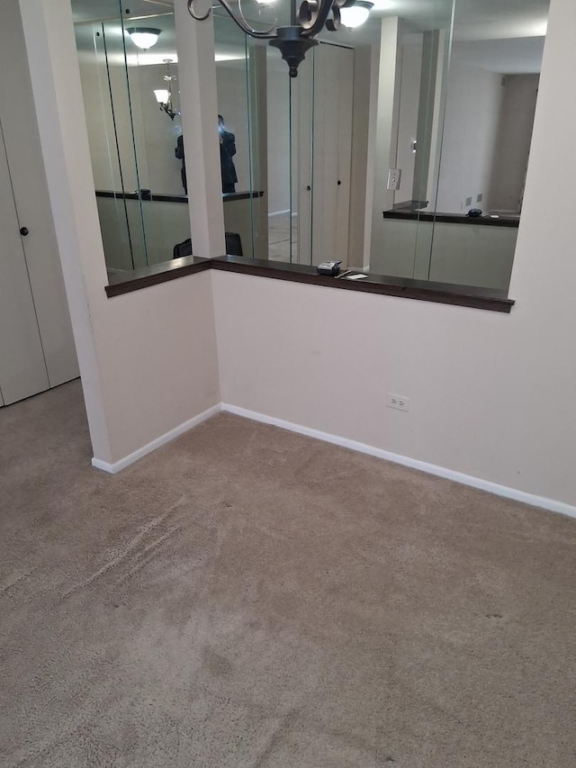 1702 Mill St Unit 502, Des Plaines, IL 60016 - carpeted spare room featuring baseboards