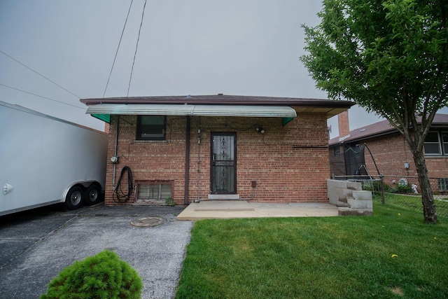 3743 E 112th St, Chicago, IL 60617 - rear view of house featuring brick siding
