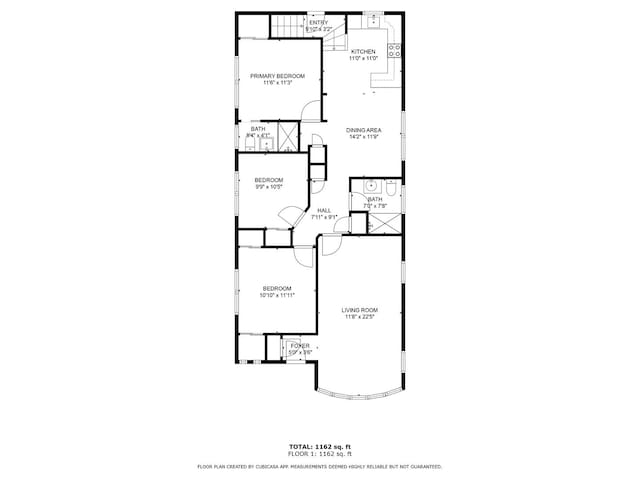 3743 E 112th St, Chicago, IL 60617 - floor plan / room layout