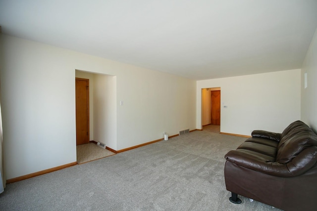 3743 E 112th St, Chicago, IL 60617 - living area featuring light carpet and baseboards