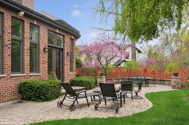 1138 Greentree Ave, Deerfield, IL 60015 - view of patio with outdoor dining space