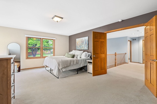 1284 N Jack Pine Ct, Palatine, IL 60067 - bedroom with light colored carpet and baseboards