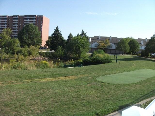1744 Eastwood Ct Unit 9, Schaumburg, IL 60195 - view of property's community with an area to practice putting and a yard