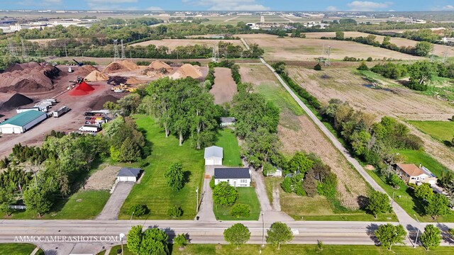 2N562 Atlantic Dr, West Chicago, IL 60185 - aerial view of property and surrounding area featuring rural landscape