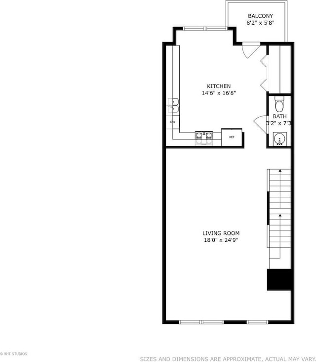 412 W Wood St, Palatine, IL 60067 - floor plan / room layout