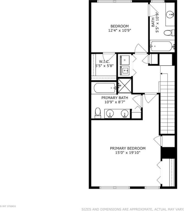 412 W Wood St, Palatine, IL 60067 - property floor plan