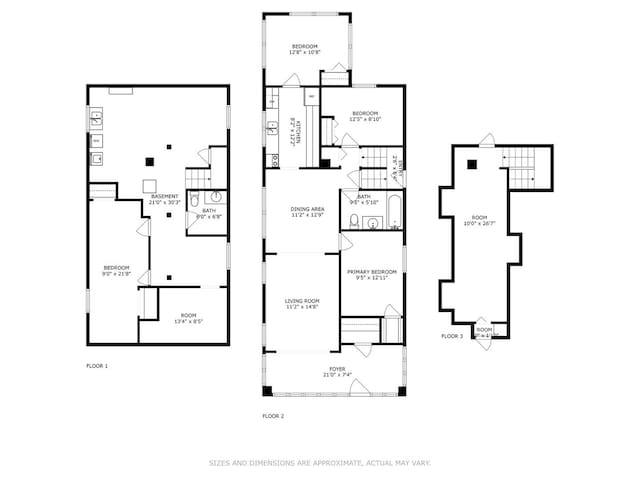 533 Clarence Ave, Oak Park, IL 60304 - room layout