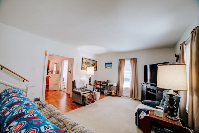 218 W Fleming St, Watseka, IL 60970 - living room featuring healthy amount of natural light and wood finished floors
