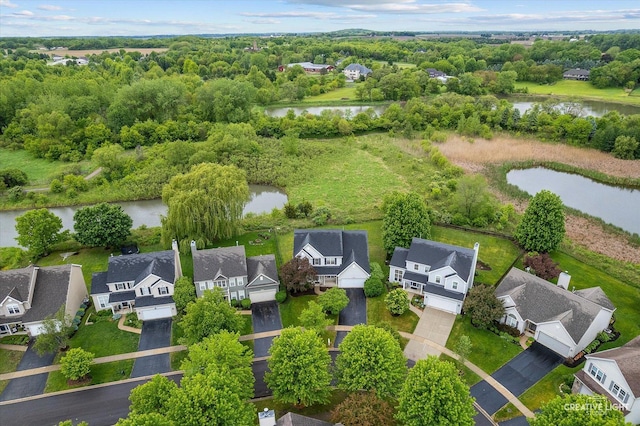 S970 Newton Sq, Geneva, IL 60134 - aerial perspective of suburban area with a nearby body of water