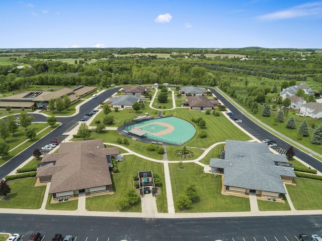 S970 Newton Sq, Geneva, IL 60134 - aerial overview of property's location featuring nearby suburban area