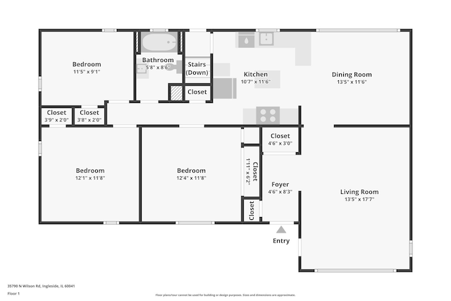 35790 N Wilson Rd, Ingleside, IL 60041 - property floor plan