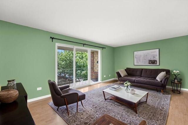 6436 W 64th Pl Unit A3, Chicago, IL 60638 - living area with light wood-type flooring and baseboards