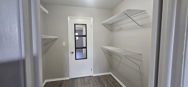802 E Old Willow Rd Unit 2-210, Prospect Heights, IL 60070 - spacious closet with dark wood-type flooring