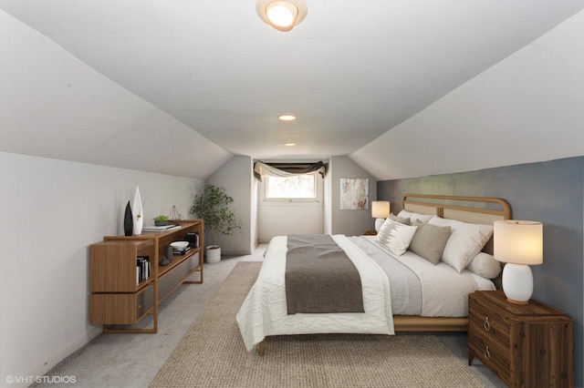 5000 N Kenneth Ave, Chicago, IL 60630 - bedroom with lofted ceiling and light colored carpet