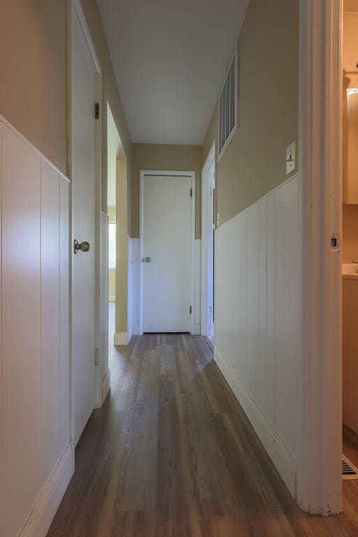 885 163rd St, Calumet City, IL 60409 - hallway with wood finished floors and baseboards