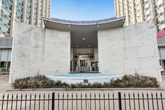 3600 N Lake Shore Dr Unit 517, Chicago, IL 60613 - doorway to property featuring fence