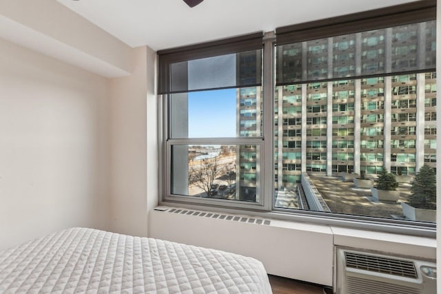 3600 N Lake Shore Dr Unit 517, Chicago, IL 60613 - bedroom featuring a wall mounted AC