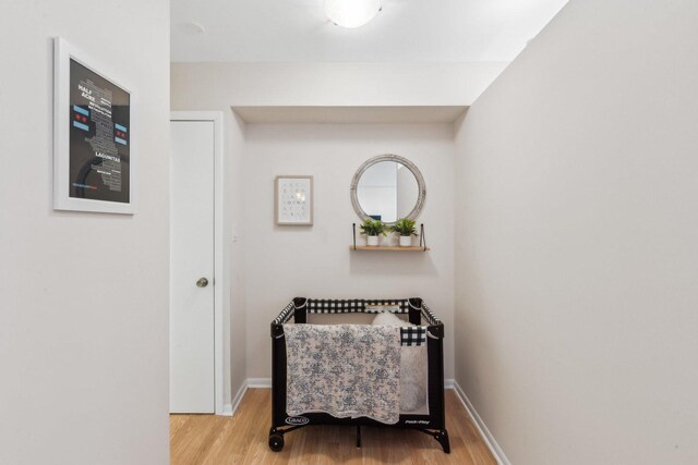 3600 N Lake Shore Dr Unit 517, Chicago, IL 60613 - interior space featuring wood finished floors and baseboards