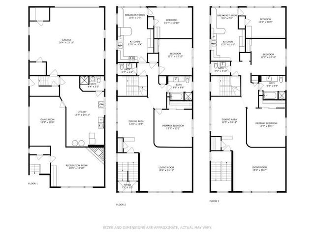 1214 Hull Ter, Evanston, IL 60202 - floor plan / room layout