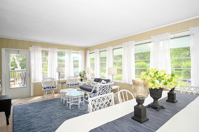 25W651 Towpath Ct, Wheaton, IL 60189 - sunroom / solarium featuring healthy amount of natural light