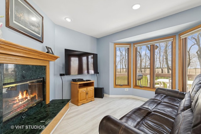 6719 W Applewood Ln, Spring Grove, IL 60081 - bedroom with wood finished floors, baseboards, and ceiling fan