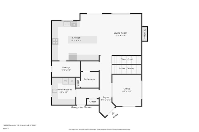 16829 Sheridans Trl, Orland Park, IL 60467 - home floor plan